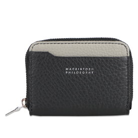 【最大1000円OFFクーポン】 MACKINTOSH PHILOSOPHY COIN PURSE マッキントッシュ フィロソフィー 財布 小銭入れ コインケース パスケース メンズ グレンフィディック ラウンドファスナー 本革 ブラック ネイビー チョコ 黒 MAP-2070121