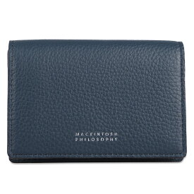 【最大1000円OFFクーポン】 MACKINTOSH PHILOSOPHY CARD CASE マッキントッシュ フィロソフィー 名刺入れ カードケース パスケース メンズ グレンフィディック スリム 薄型 本革 ブラック ネイビー チョコ 黒 MAP-2075121