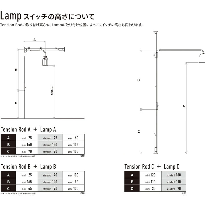 楽天市場】DRAW A LINE ドローアライン 008 Lamp B ランプ 関節照明 