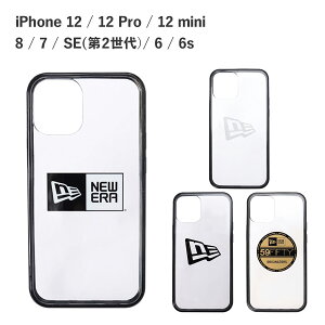 NEW ERA HYBRID CLEAR BACK CASE j[G P[X X}zP[X iphone 12 12 Pro mini SE 8 7 6 6s g ACtH Y fB[X NA y[ցz