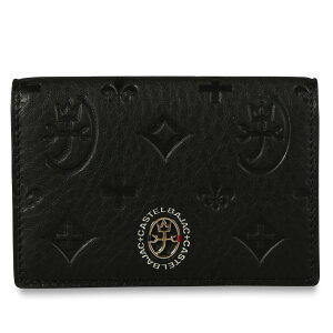 【最大1000円OFFクーポン発行中】 カステルバジャック CASTELBAJAC カードケース 名刺入れ 定期入れ メンズ レディース マルセル MARCEL SERIES CARD CASE 本革 ブラック ホワイト 黒 白 61613