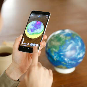 ほぼ日 EARTH BALL アースボール 地球儀 小学生 子供用 スマホ タブレット 対応 05044416