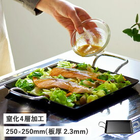 【最大1000円OFFクーポン】 Vita Craft COOK GEAR ビタクラフト 鉄板 プレート クックギア スーパー鉄板 ACR スクエア IH ガス対応 直火 4109 アウトドア