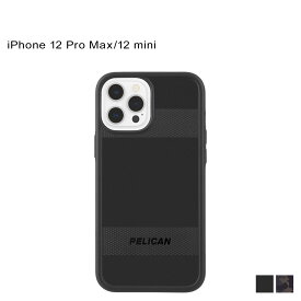 PELICAN PROTECTOR ペリカン Phone 12 Pro Max 12 mini ケース メンズ レディース スマホケース 携帯 アイフォン ブラック カモ 黒