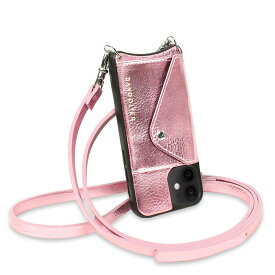 【最大1000円OFFクーポン】 BANDOLIER EMMA METALLIC PINK バンドリヤー iPhone 12 mini iPhone 12 12Pro iPhone 12 Pro Max ケース スマホケース 携帯 ショルダー アイフォン エマ メタリックピンク メンズ レディース ピンク 10EMM