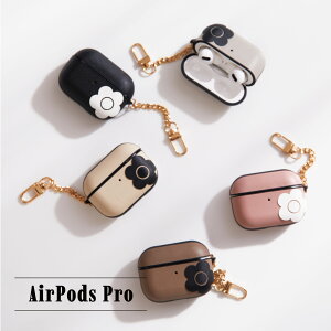 MARY QUANT }[Ng AirPods ProP[X Jo[ GA[|bYv PU LEATHER HYBRID CASE fB[X }N ubN zCg O[ uE sN  