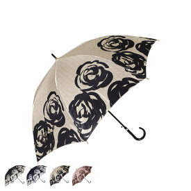 CHARLES JOURDAN LONG UMBRELLA シャルルジョルダン 雨傘 長傘 レディース 耐風 ブラック ネイビー ベージュ ピンク 黒 1CJ 11066