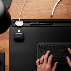 【特典付き】 Orbitkey DESK MAT LARGE オービットキー デスクマット マウス対応 滑り防止 ブラック ベージュ 黒 DKMT-LG1-BKBK