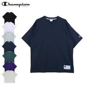 Champion SHORT SLEEVE T-SHIRT チャンピオン Tシャツ 半袖 メンズ ブラック ホワイト グレー ネイビー グリーン パープル オートミール 黒 白 C3-V331
