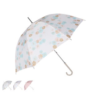 PAUL & JOE �|�[���A���h�W���[ �J�P ���P ���f�B�[�X 60cm �N���U���e�[�� ���� CHRYSANTHEME UV���H 8�{�� �|�[���A���h�W���[ �z���C�g ���C�g �O���[ �s���N �� 10764-00 ��̓�