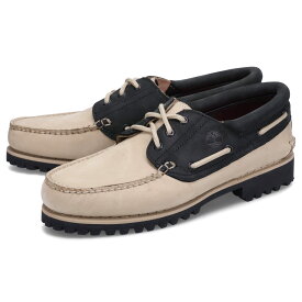 Timberland AUTHENTICS 3EYE CLASSIC LUG ティンバーランド デッキシューズ モカシン オーセンティック 3アイレット クラシック メンズ ベージュ A5RH8