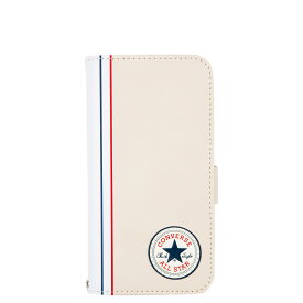 【最大1000円OFFクーポン】 CONVERSE UNCLE PATCH&STRIPES BOOK TYPE CASE コンバース iPhone13 スマホケース メンズ レディース 手帳型 携帯 アイフォン ブラック アイボリー レッド 黒 【 ネコポス可 】