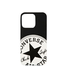 CONVERSE BIG CIRCLE LOGO PU LEATHER BACK CASE コンバース iPhone13 Pro スマホケース メンズ レディース 携帯 アイフォン ホワイト 白 【 ネコポス可 】