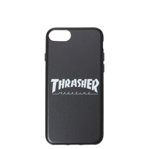 THRASHER HOME TOWN LOGOHYBRID IML BACK CASE �X���b�V���[ iphone SE2 8 7 �X�}�z�P�[�X �����Y ���f�B�[�X �g�� �A�C�t�H�� �u���b�N �l�C�r�[ �I���[�u �� �y���[���ցz ��̓�