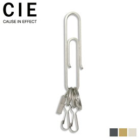 CIE BRASS KEY FOB CLIP TYPE シー キーホルダー キーリング メンズ レディース ブラック ゴールド シルバー 黒 92300