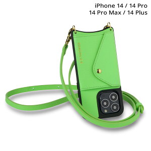BANDOLIER DONNA SIDE SLOT NEON GREEN �o���h�����[ iPhone 14 14Pro iPhone 14 Pro Max iPhone 14 Plus �X�}�z�P�[�X �X�}�z�V�����_�[ �g�� �V�����_�[ �����Y ���f�B�[�X �l�I���O���[�� 14DON