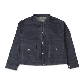 【最大1000円OFFクーポン】 LEVIS VINTAGE CLOTHING 1879 PLEATED BLOUSE リーバイス ビンテージ クロージング デニムジャケット ジージャン Gジャン アウター メンズ ノンウォッシュ インディゴ A4395-0000