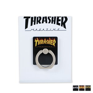 THRASHER HOME TOWN Logo Smart Phone Ring �X���b�V���[ �X�}�z�����O �o���J�[�����O �z���_�[ �X�^���h �X�}�[�g�t�H�� �g�� �����Y ���f�B�[�X �u���b�N �� SMR-TS �y���[���ցz ��̓�