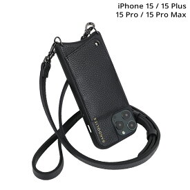 BANDOLIER EMMA PEWTER バンドリヤー iPhone15 15Pro iPhone 15 Pro Max iPhone 15 Plus スマホケース スマホショルダー 携帯 アイフォン メンズ レディース ブラック 黒 10EMM