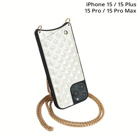 BANDOLIER SHEILA CREAM バンドリヤー iPhone15 15Pro iPhone 15 Pro Max iPhone 15 Plus スマホケース スマホショルダー 携帯 アイフォン メンズ レディース ベージュ 10SHE
