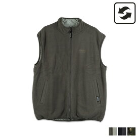 【最大1000円OFFクーポン】 GRAMICCI REV FLEECE VEST グラミチ ベスト フリース アウター メンズ レディース リバーシブル ベージュ ダーク ネイビー カモ 迷彩 G3FU-J030