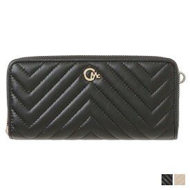 【最大1000円OFFクーポン】 CECIL McBEE QUILT WALLET セシルマクビー 財布 長財布 レディース ラウンドファスナー キルト ブラック ベージュ 黒 CM122092