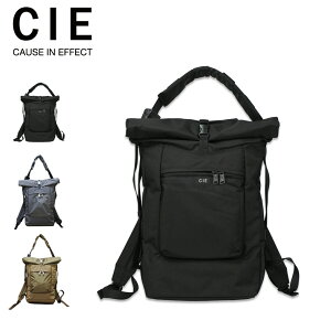 CIE PRIOR 2WAY BACKPACK �V�[ �����b�N �o�b�O �o�b�N�p�b�N �����Y ���f�B�[�X ��e�� �u���b�N �O���[ �x�[�W�� �� 35000