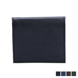 【最大1000円OFFクーポン】 AQUASCUTUM BIRMINGHAM アクアスキュータム 財布 小銭入れ コインケース バーミンガム メンズ 本革 BOX型 型押し ブラック ネイビー ダーク ブラウン グリーン 黒 AQ-507510