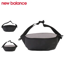 new balance HIP BAG ニューバランス ウエストバッグ ボディバッグ ワンショルダー メンズ レディース ブラック グレー 黒 LAB45704 [予約 5月下旬 入荷予定]