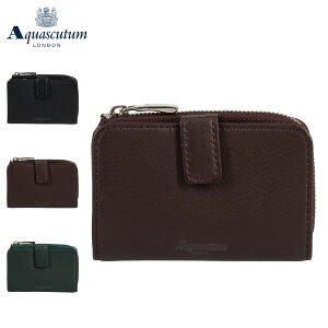 �y�ő�1000�~OFF�N�[�|�����s���z AQUASCUTUM �I�[���_�� �A�N�A�X�L���[�^�� �L�[�P�[�X �L�[�z���_�[ �����Y 4�A �{�v �u���b�N �u���E�� �O���[�� �� AQW-3090119