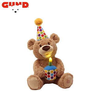 GUND HAPPY BIRTHDAY CAKE BEAR Kh ʂ nbs[o[Xf[ P[L xA xr[ LbY   o[Xf[ ӂӂ 킢 ̎q j̎q q Ԃ 6061151