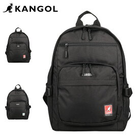 KANGOL カンゴール リュック バッグ バックパック メンズ レディース 30L A4 B4 大容量 ブラック 黒 250-1590