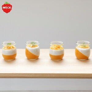 WECK GIFTBOX EFbN Mtg{bNX [h  [ XgbJ[ P[X {g 200ml 4{Zbg u  ֗ WE-S219