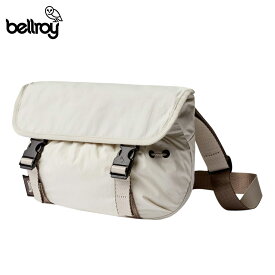 【最大1000円OFFクーポン発行中】 Bellroy Cinch Mini Messenger ベルロイ バッグ ショルダーバッグ メッセンジャーバッグ メンズ レディース 6L 軽量 耐水 斜めがけ ホワイト 白 9343783026807