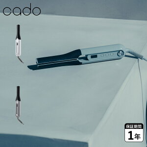 cado HAIR STRAIGHTENER �J�h�[ �w�A�A�C���� �X�g���[�g�w�A�A�C���� �y�� ���x���� �v���[�g �z���C�g �O���[ �� BI-G1