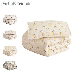 �y�ő�1000�~OFF�N�[�|�����s���z garbo&friends Bed set Junior �K���{�A���h�t�����Y �x�b�h�Z�b�g �x�r�[�z�c �~�z�c �L�b�Y 100×130cm �􂦂� �q�� 147032-22