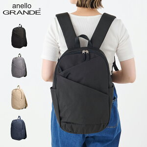 �y�ő�1000�~OFF�N�[�|�����s���z anello GRANDE ANGLE �A�l���O�����f �����b�N �o�b�O �o�b�N�p�b�N �A���O�� �����Y ���f�B�[�X 14L A4 ���� �y�� �u���b�N �O���[ �x�[�W�� �l�C�r�[ �� GHH3603