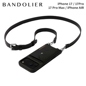 【最大1000円OFFクーポン】 BANDOLIER HAILEY SIDE SLOT SILVER バンドリヤー スマホショルダー iPhone17 17Pro 17Pro Max iPhone Air スマホケース アイフォン ヘイリー サイドスロット シルバー メンズ レディース ブラック 黒 14HAI