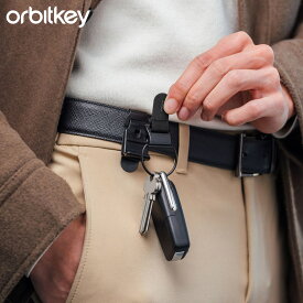 【最大1000円OFFクーポン】 Orbitkey UTILITY CLIP オービットキー キークリップ キーホルダー キーケース 鍵 メンズ レディース ミニマル シンプル コンパクト ワンタッチ ネオジウム磁石 ブラック 黒 PBC11-112