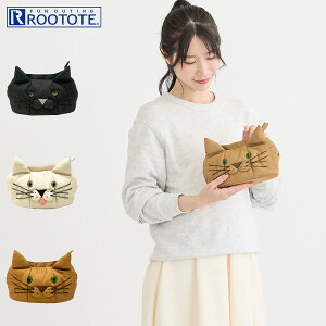 �y�ő�1000�~OFF�N�[�|�����s���z ROOTOTE WITH ROO NEKO ���[�g�[�g �|�[�` �������� �o�b�O�C���o�b�O �E�C�Y���[ �l�R ���f�B�[�X ������ �L �u���b�N �z���C�g �u���E�� �� �� 3542 ��̓�