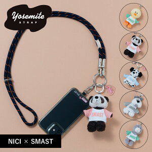 �y�ő�1000�~OFF�N�[�|�����s���z YOSEMITE NICI SMAST MOBILE STRAP ���Z�~�e �X�g���b�v �X�}�z�X�g���b�v �V�����_�[ ���o�C�� �j�L �����Y ���f�B�[�X �R���{ ���� �l�` �I���W�i���n�[�g�`���[�� 