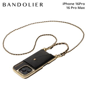 BANDOLIER LILY CHROME GOLD �o���h�����[ �X�}�z�V�����_�[ �X�}�z�P�[�X iPhone16Pro iPhone 16 Pro Max �A�C�t�H�� �����[ �N���[�� �S�[���h �����Y ���f�B�[�X �u���b�N �� 12LIL ��̓�