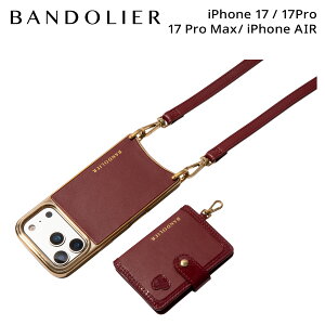 �y�ő�1000�~OFF�N�[�|�����s���z BANDOLIER REMI CRANBERRY �o���h�����[ �X�}�z�V�����_�[ iPhone17 17Pro 17Pro Max iPhone Air �X�}�z�P�[�X �A�C�t�H�� ���~ �N�����x���[ �����Y ���f�B�[�X ���b�h 12REM ��