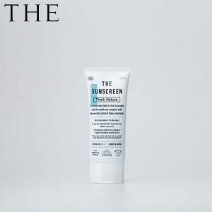 �y�ő�1000�~OFF�N�[�|�����s���z THE THE SUNSCREEN Think Nature �U ���Ă��~�� SPF30 PA+++ �I�[�K�j�b�N ���{�� �z���C�g �� 1304-0320-200-00 �y���[���ցz