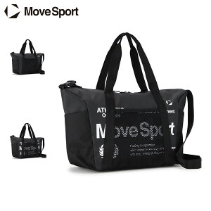 �y�ő�1000�~OFF�N�[�|���z MOVESPORT GYM TOTEBAG ���[�u�X�|�[�c �g�[�g�o�b�O �V�����_�[ �W�� �����Y ���f�B�[�X 25L A4 ���� �y�� 2WAY �u���b�N �� ST6STT10U