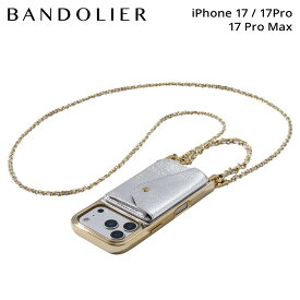 【最大1000円OFFクーポン発行中】 BANDOLIER RAE SILVER バンドリヤー スマホショルダー iPhone17 17Pro 17Pro Max スマホケース アイフォン レイ シルバー メンズ レディース シルバー 12RAE1001