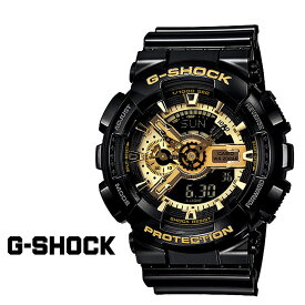 CASIO GA-110GB-1AJF カシオ G-SHOCK 腕時計 BLACK GOLD SERIES 防水 ジーショック Gショック G-ショック メンズ レディース ブラック ゴールド