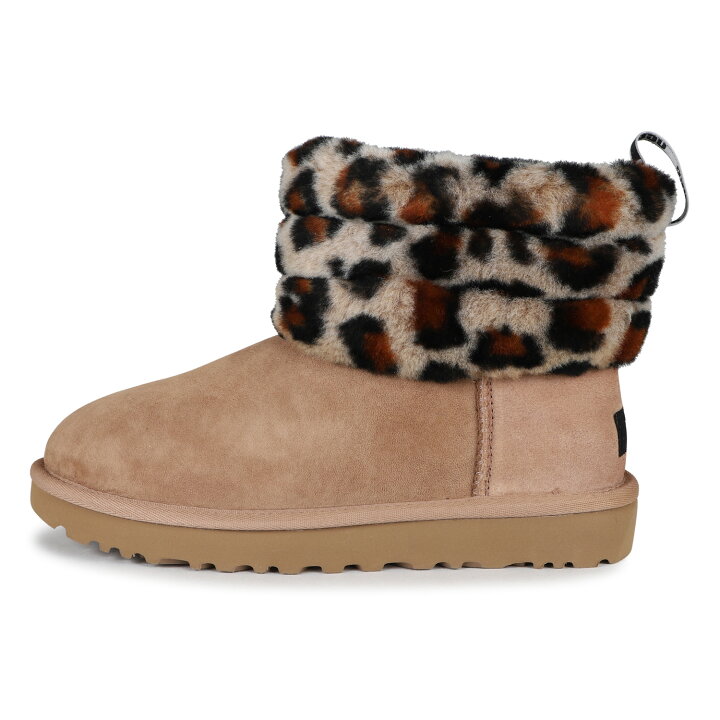楽天市場】UGG FLUFF MINI QUILTED LEOPARD アグ ショートブーツ 