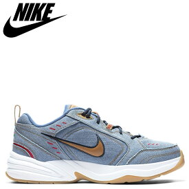 NIKE ナイキ エア モナーク スニーカー メンズ AIR MONARCH 4 PRM ネイビー AV6676-400 【zzi】 【返品不可】