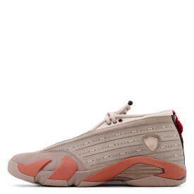 NIKE ナイキ エアジョーダン14 クロット スニーカー メンズ コラボ AIR JORDAN 14 LOW SP CLOT ライト ブラウン DC9857-200 【zzi】 【返品不可】